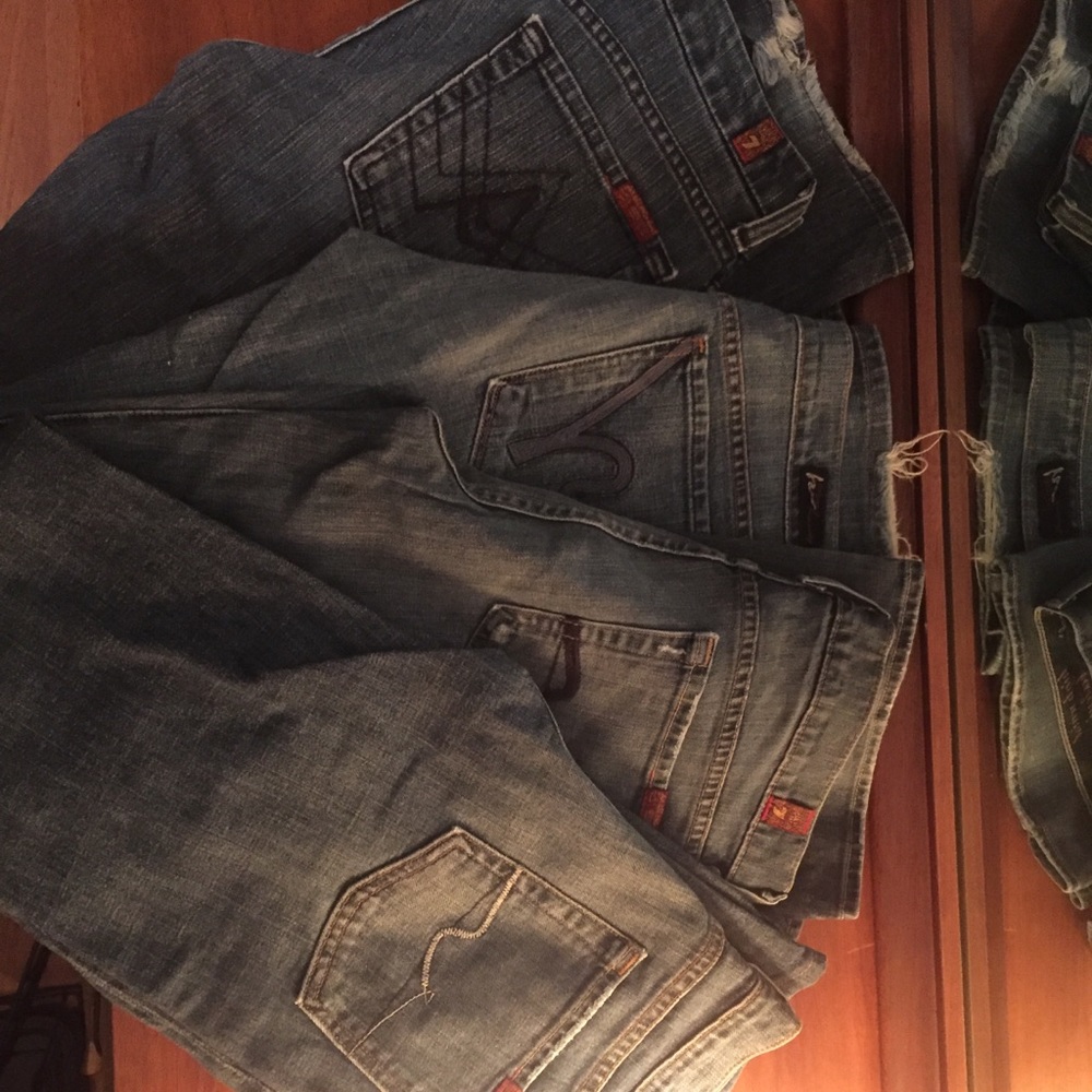 4 pair of Citizen jeans.